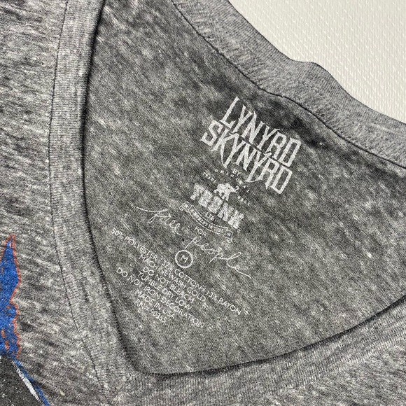 Free People/Trunk LTD Lynyrd Skynyrd Tee Gry M EUC - Picture 10 of 11